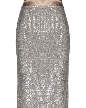 Manila Grace Midi Skirt - Gray