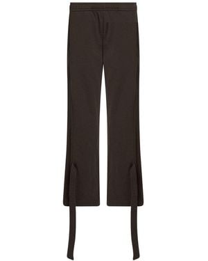JW Anderson Pants Cotton - Black