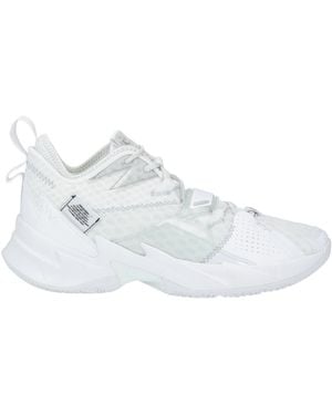 Nike Sneakers Textile Fibers, Synthetic Material - White