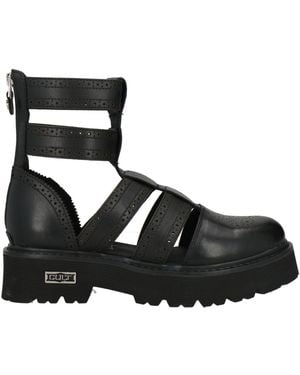 Cult Botines De Caña Alta - Negro