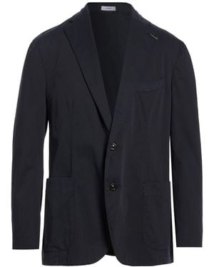 Boglioli Blazer Cotton, Elastane - Blue