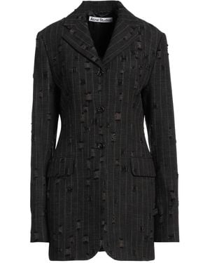 Acne Studios Blazer Cotton, Wool, Nylon - Black