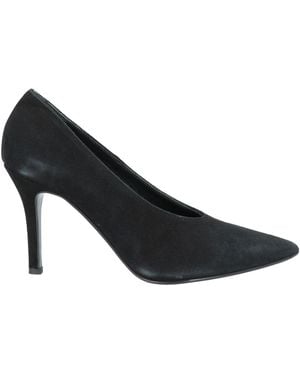 VIA DELLA SPIGA Court Shoes Leather - Black