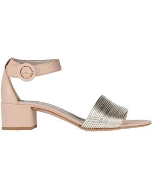 Agl Attilio Giusti Leombruni Sandals Leather, Textile Fibres - Natural