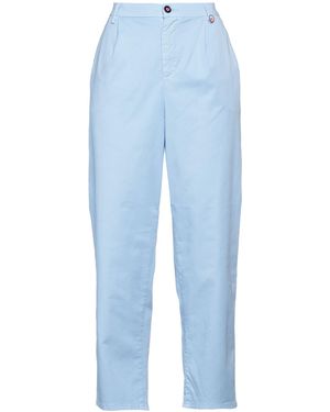 I LOVE MP Pants Cotton, Elastane - Blue