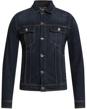 Dolce & Gabbana Denim Outerwear - Blue