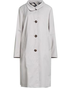 SAINT JACQUES Light Overcoat & Trench Coat Cotton, Polyester - Gray