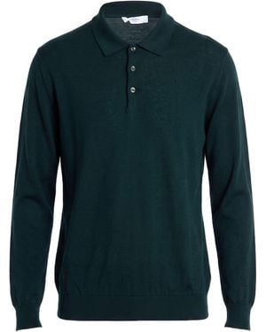 Cruna Dark Sweater Virgin Wool - Green