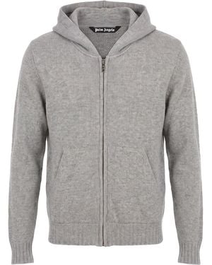 Palm Angels Strickjacke - Grau