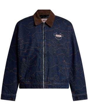 TRUE RELIGION Denim Outerwear - Blue