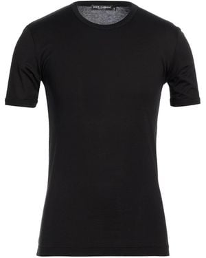 Dolce & Gabbana T-Shirt Cotton - Black