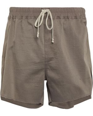 Rick Owens Shorts & Bermuda Shorts Cotton - Grey