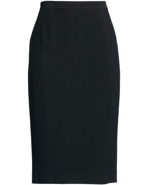 Clips Midi Skirt - Black