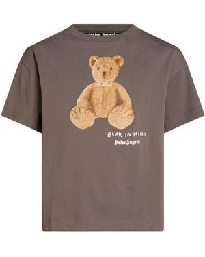 Palm Angels T-Shirt Cotton - Gray