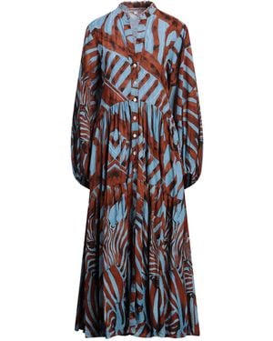 CONNOR & BLAKE Maxi Dress Cotton - Blue