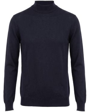 Zanone Turtleneck Virgin Wool, Polyamide - Blue