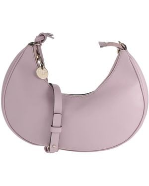 Red(V) Cross-Body Bag Leather - Pink
