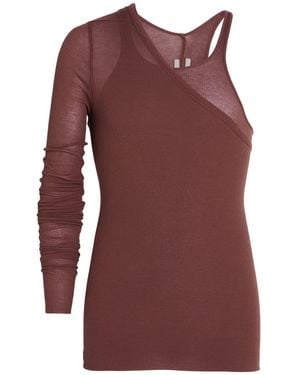 Rick Owens T-Shirt - Rosso