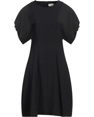 B.yu Midi Dress Viscose, Polyester - Black