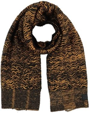 MM6 by Maison Margiela Scarf Acrylic, Virgin Wool, Polyamide, Mohair Wool - Yellow