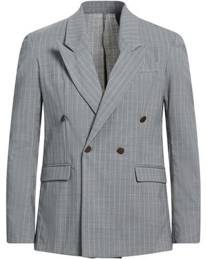 MARSĒM Blazer Virgin Wool, Polyester, Elastane - Gray
