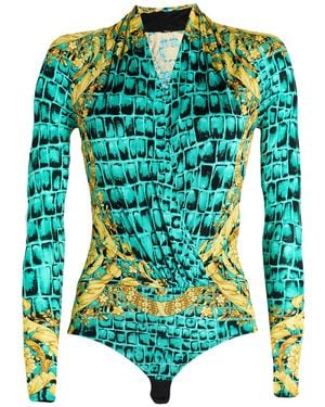 Versace Bodysuit Viscose - Green