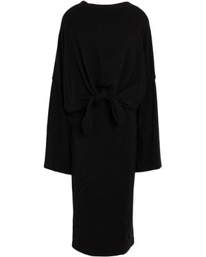 Hache Midi Dresses - Black