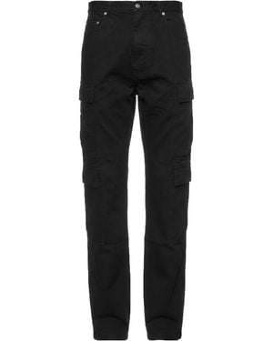 Rick Owens Pants Cotton - Black