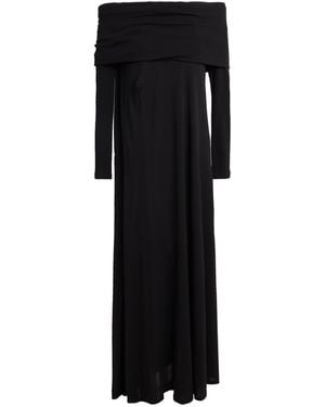 Mantu Midi Dress Viscose - Black