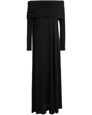 Mantu Midi Dress Viscose - Black