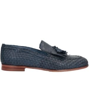 JP/DAVID Midnight Loafers Soft Leather - Blue