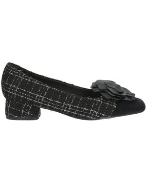 Twenty Four Haitch Court Shoes - Black