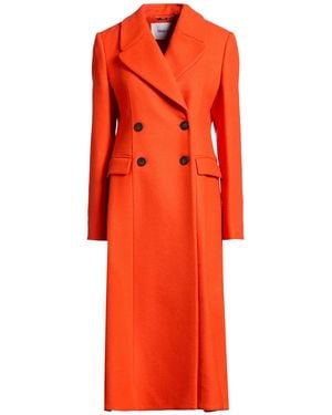 Erdem Coat Wool, Cashmere - Orange