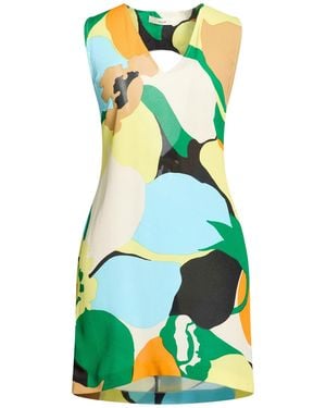 Suoli Mini Dress Viscose - Green