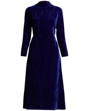 CROCHÈ Maxi Dress - Blue