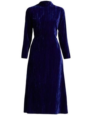 CROCHÈ Vestito Lungo - Blu