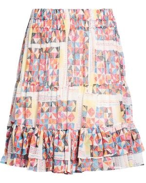 Missoni Mini Skirt Silk - Red