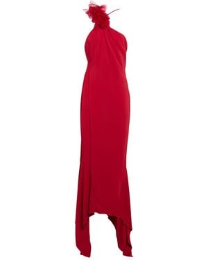 Amen Maxi Dress Viscose, Elastane - Red
