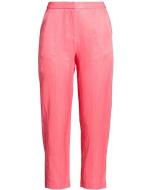 GAUDI Pants Viscose, Linen - Pink