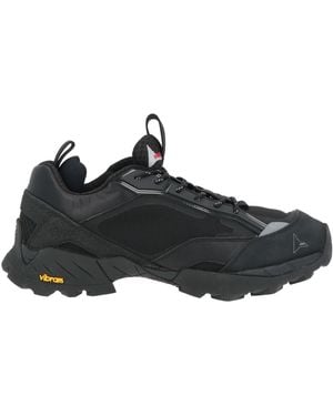 ROA Sneakers Leather, Textile Fibers, Synthetic Material - Black