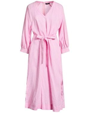 Peserico Midi Dress Linen - Pink
