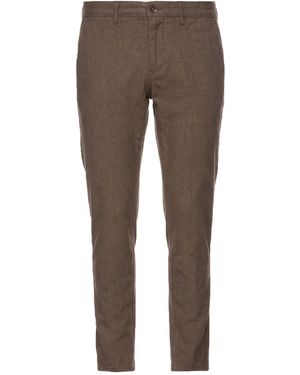 Incotex Pants Cotton, Wool, Polyester, Elastane - Brown