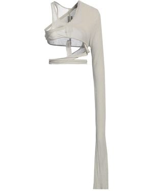 Rick Owens Top Viscose, Silk - White