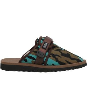 Suicoke Mules & Clogs - Grün