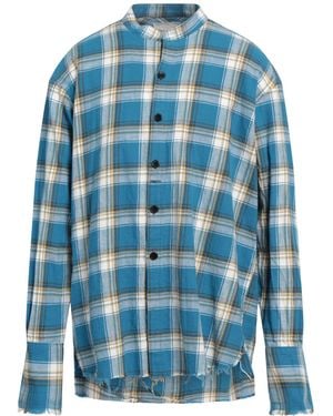 Greg Lauren Camicia - Blu