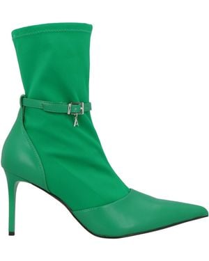Twinset Ankle Boots Textile Fibres - Green