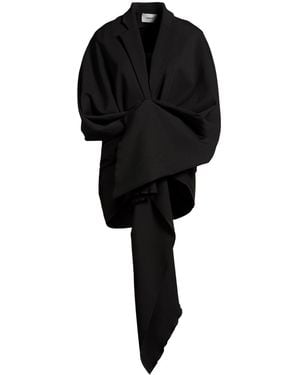 Coperni Cape Recycled Polyester, Viscose, Polyester, Elastane - Black