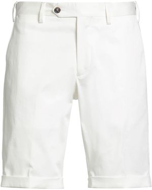 Lardini Shorts & Bermuda Shorts Cotton, Elastane - White