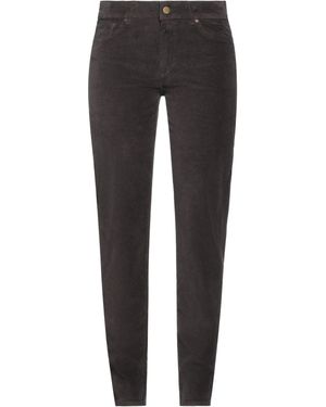 PS. DON'T FORGET ME Pants Cotton, Viscose, Elastane - Gray