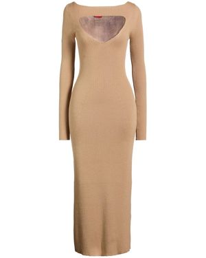 DIESEL Midi Dress Wool - Natural